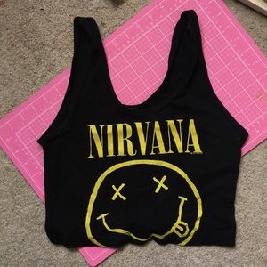 Nirvana Crop top